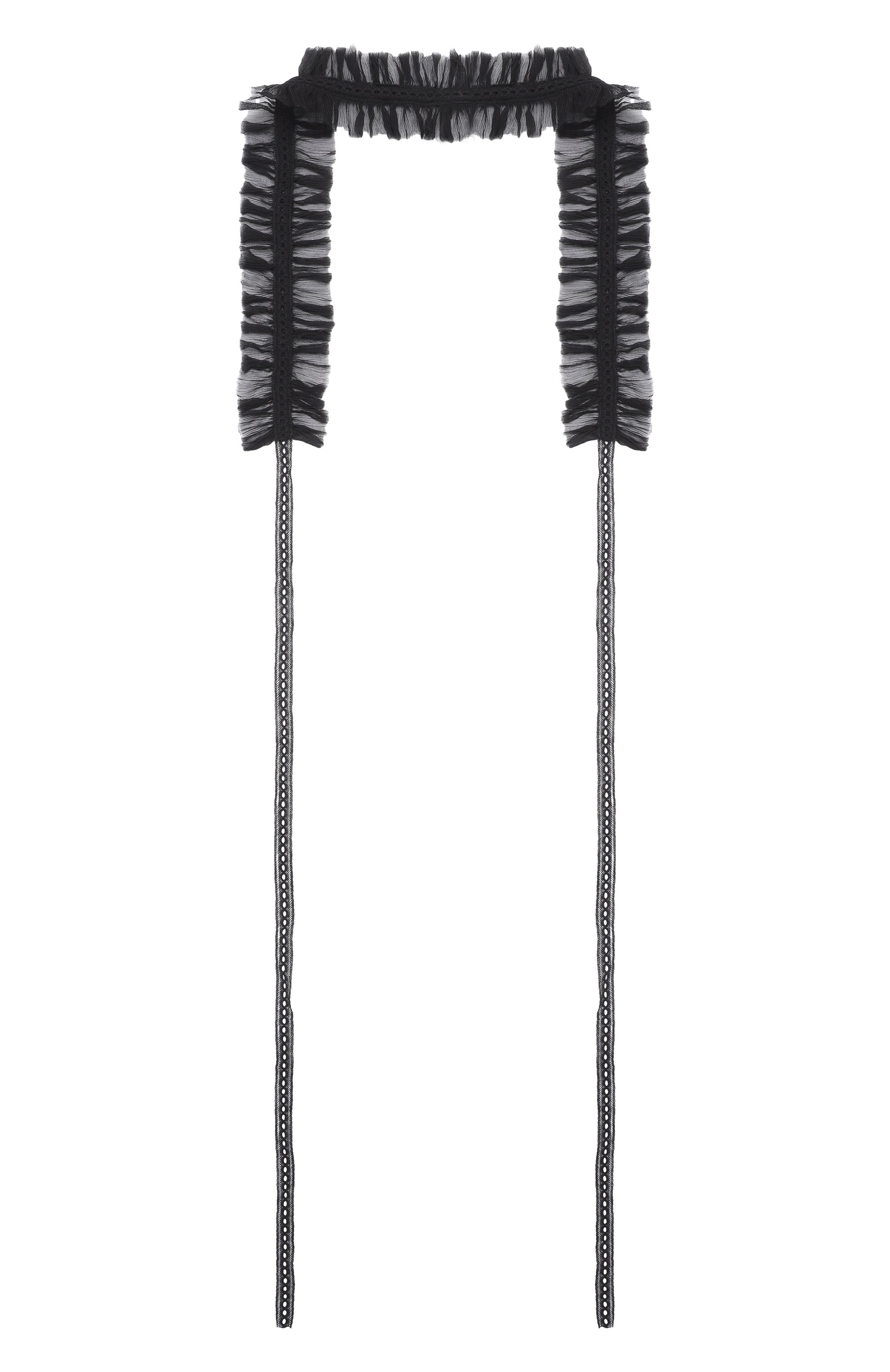 Шелковый воротник ANN DEMEULEMEESTER, арт. B0014044/FA732, фото 3