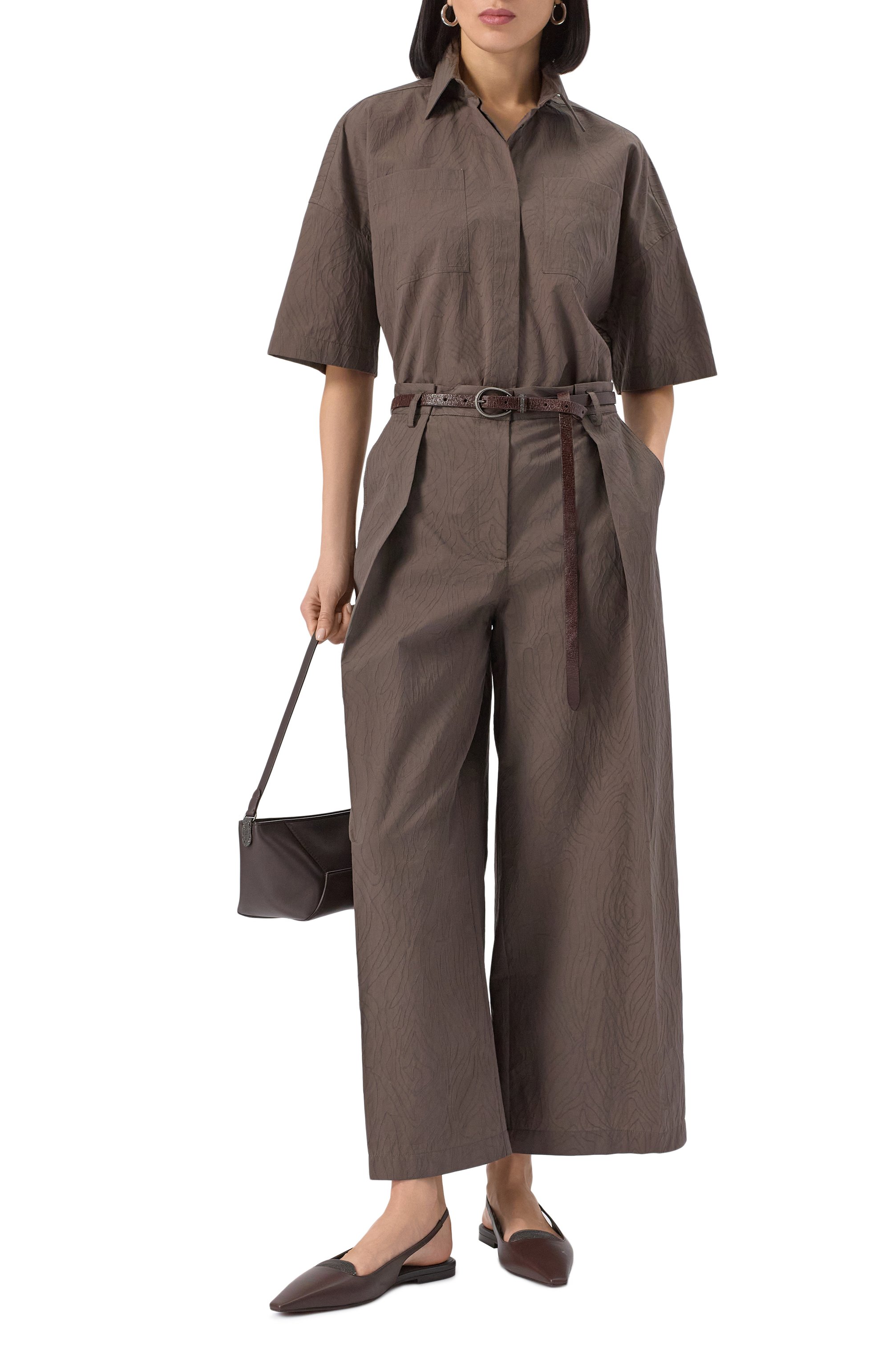 Хлопковая рубашка BRUNELLO CUCINELLI, арт. MQ994HH206, фото 2