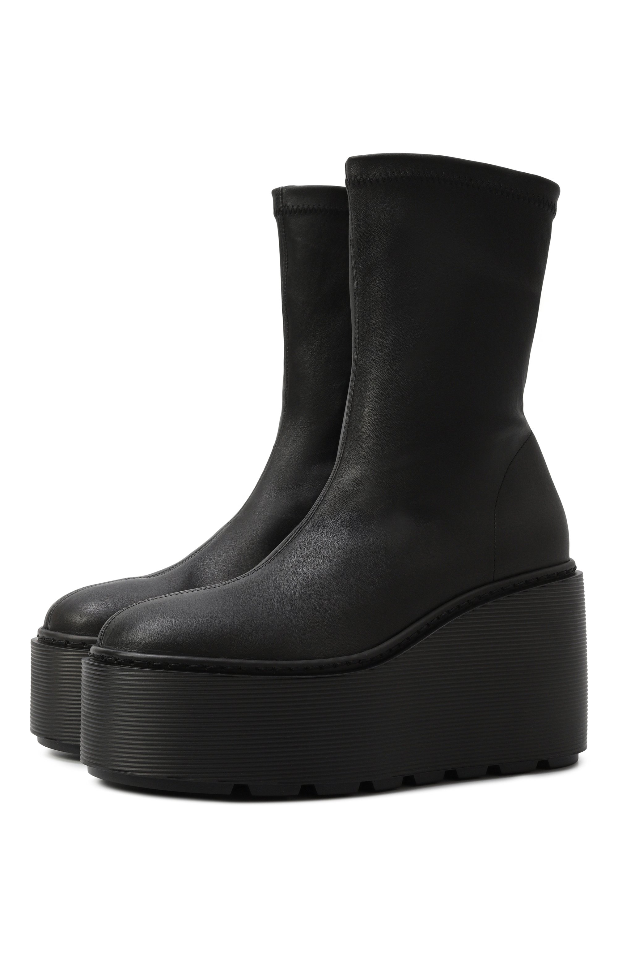 Кожаные ботильоны f20 zeppa stripy VIC MATIE, арт. 1H4250D_F20H020101, фото 1