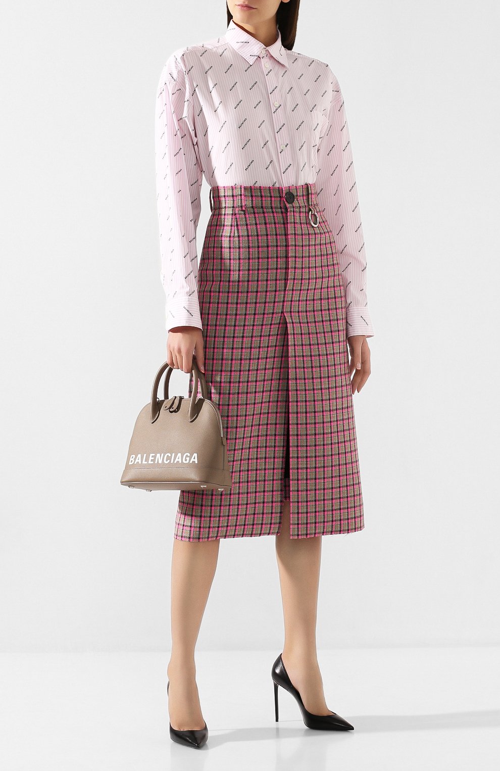 Хлопковая рубашка BALENCIAGA, арт. 527818/TFLB4, фото 2