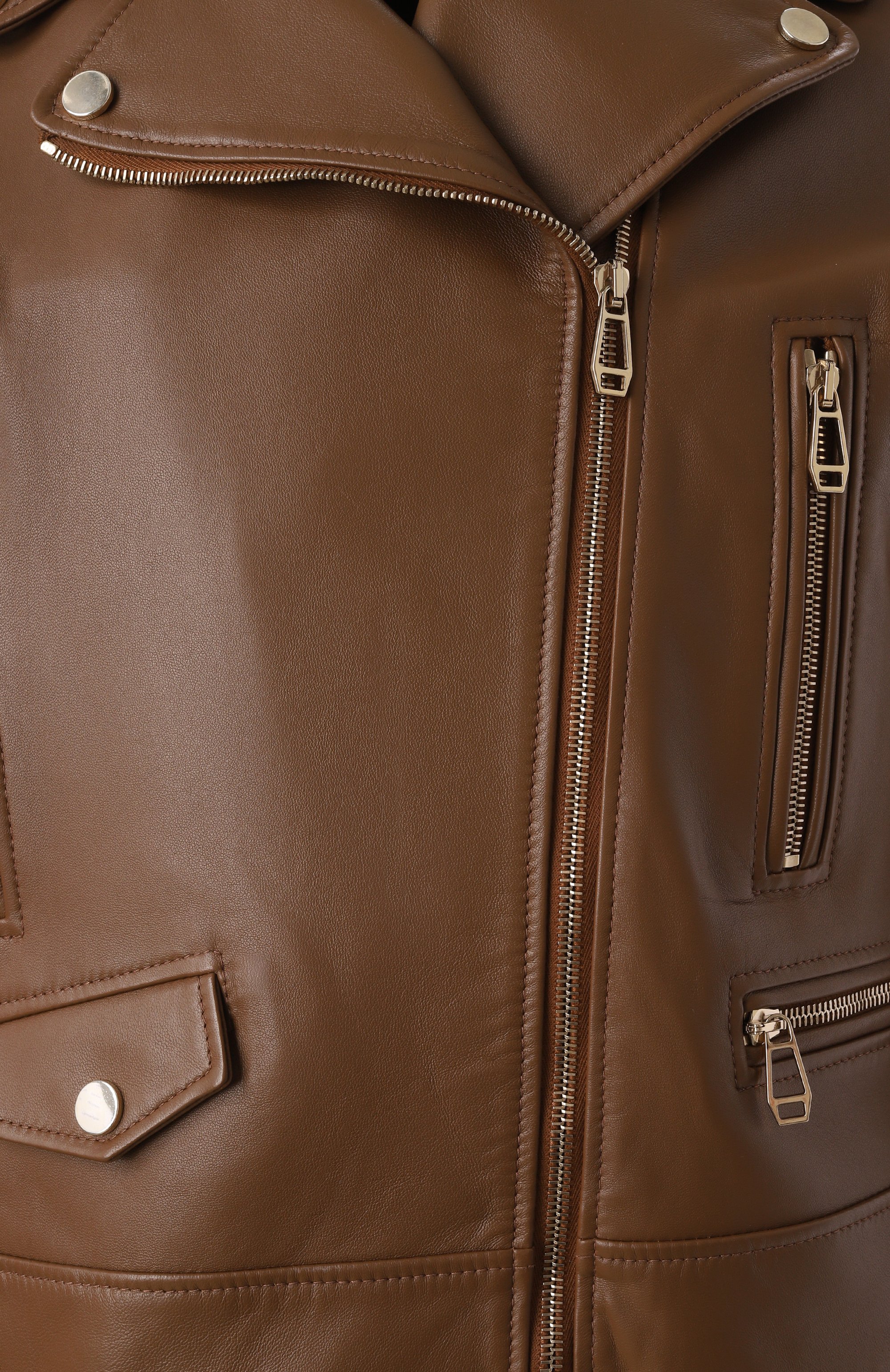 Кожаная куртка MVST, арт. ZBCK-Y089, фото 6