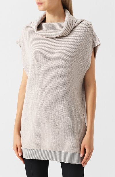 Вязаный шерстяной жилет с воротником-стойкой STELLA MCCARTNEY, арт. 520144/S1886, фото 3
