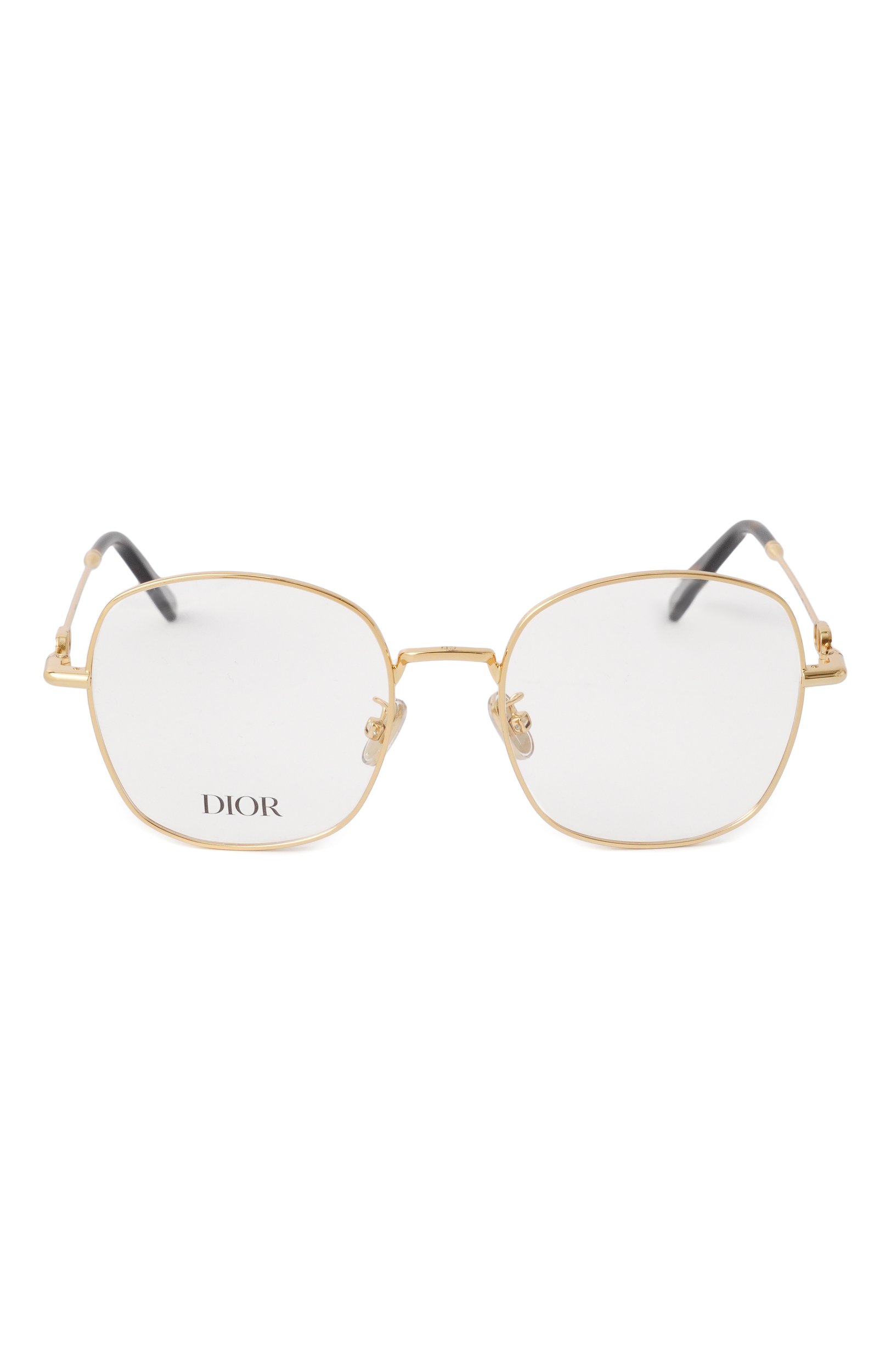 Оправа DIOR EYEWEAR золотого цвета по цене 63000 руб., арт. PETIT CD0 S1U B000, фото 2 Оправа DIOR EYEWEAR, арт. PETIT CD0 S1U B000, фото 2
