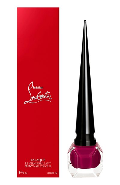 Лак для ногтей lalaque le vernis, оттенок delicotte prune 213 (6ml) CHRISTIAN LOUBOUTIN, арт. 8435415075398, фото 3