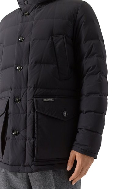 Пуховик KITON темно-серого цвета по цене 865500 руб., арт. UW2250V0440H07, фото 5 Пуховик KITON, арт. UW2250V0440H07, фото 5