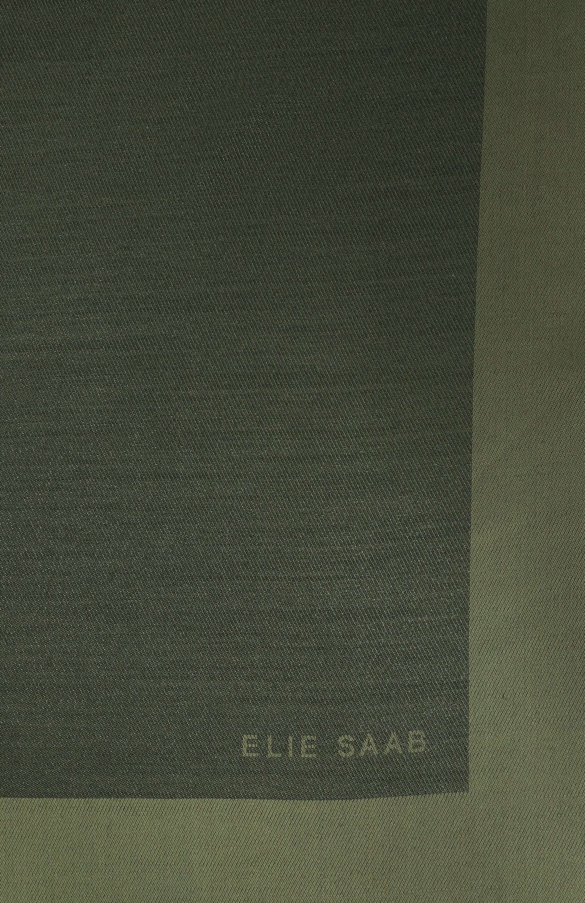 Шаль из шелка и шерсти ELIE SAAB, арт. SE1414J5816F24, фото 4