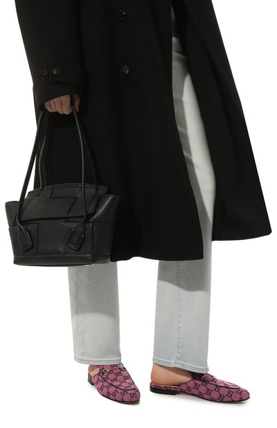 Текстильные сабо princetown gg GUCCI, арт. 663670 9SF10, фото 3