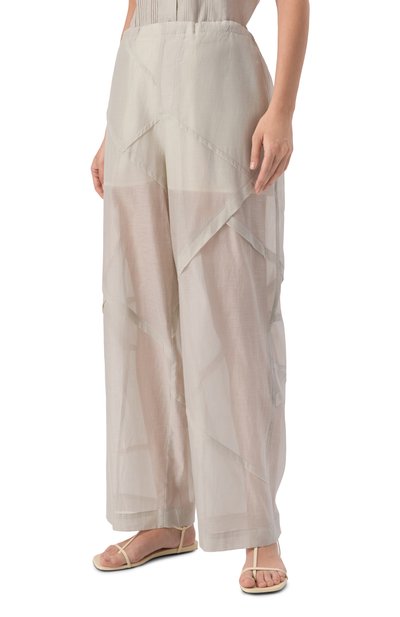 Брюки из хлопка и шелка CO, арт. 5038CSVS-S25, фото 3