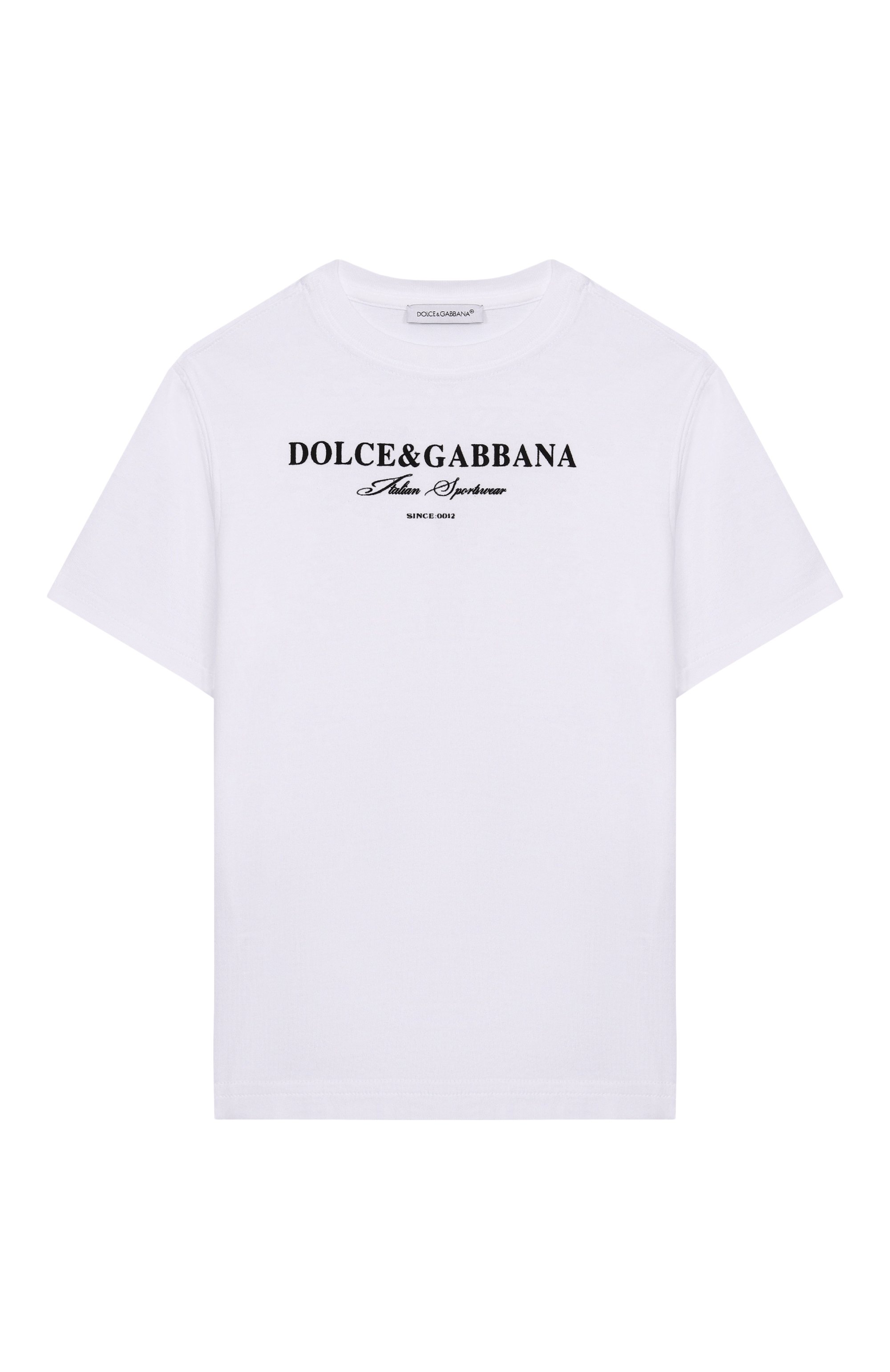 Хлопковая футболка DOLCE & GABBANA, арт. L4JTHU/G7PBN/2-6, фото 1