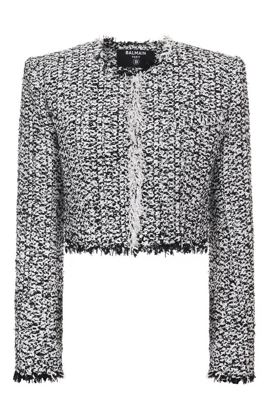 Жакет Balmain FF0SD227/XL35 Чёрно-белый FF0SD227/XL35