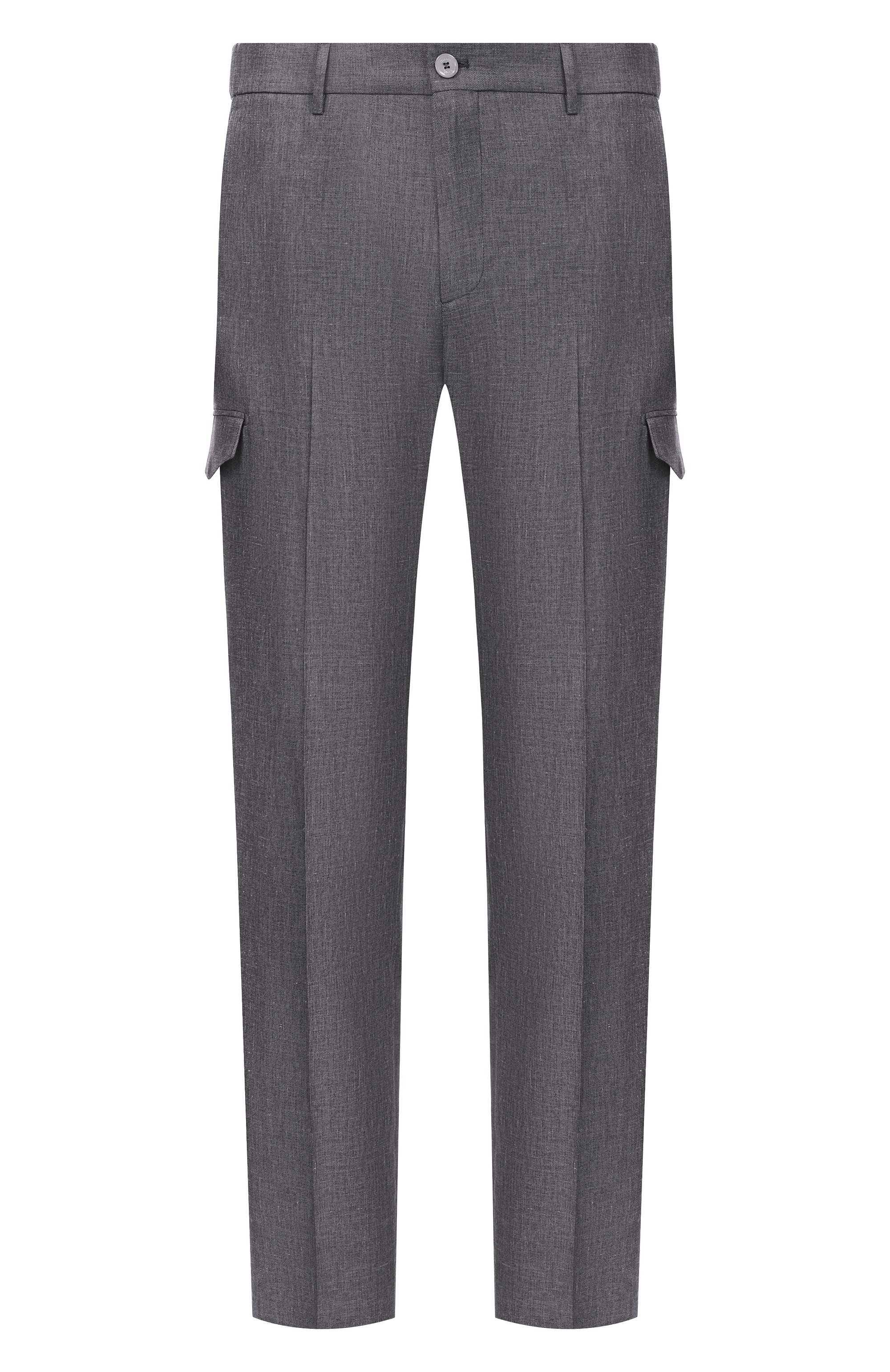 Брюки-карго изо льна и шерсти STEFANO RICCI, арт. M1T6100142/B127HA, фото 1