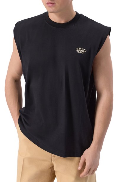 Хлопковая майка BARROW, арт. S5BWMATH160, фото 3