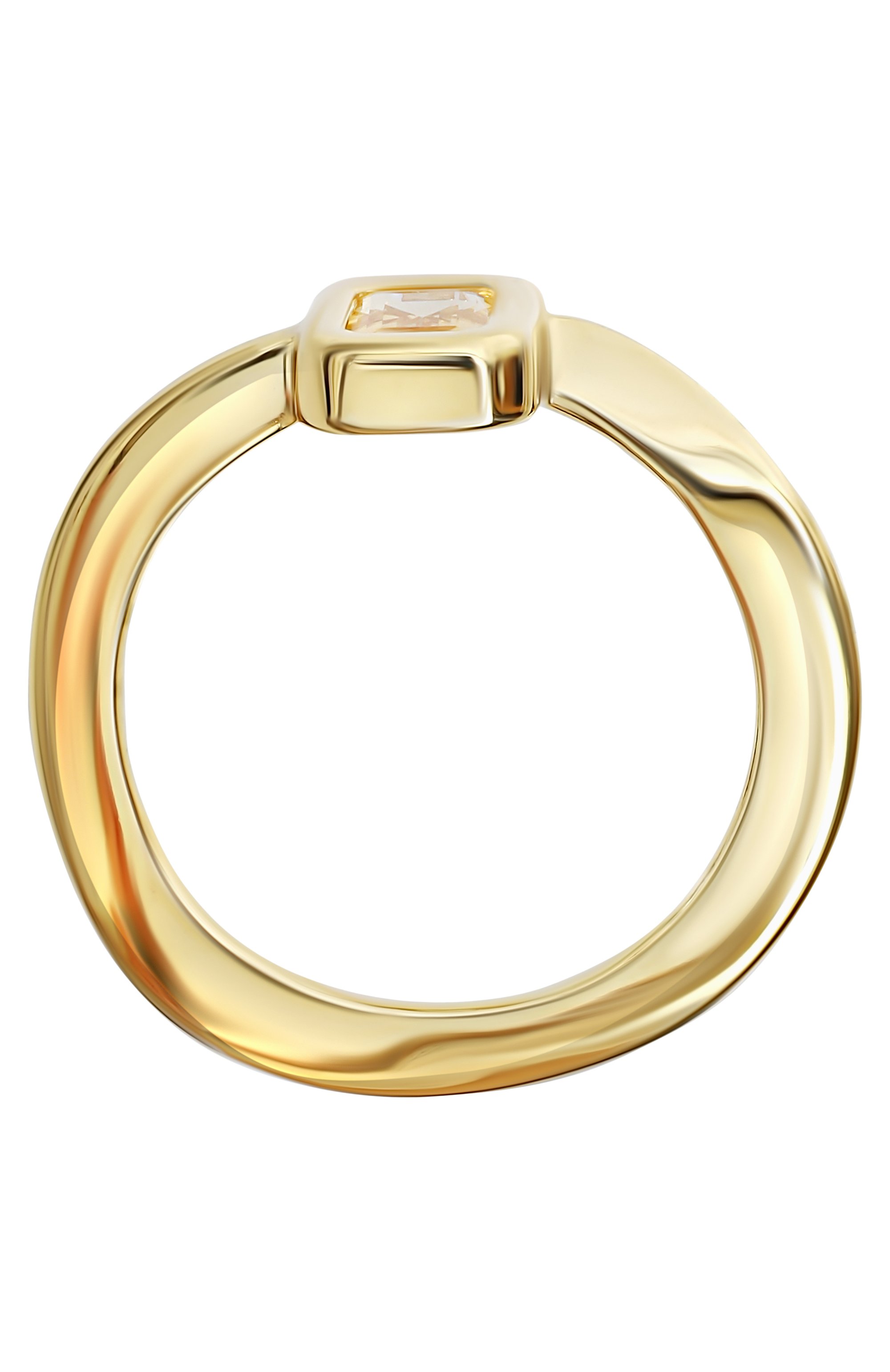 Кольцо с цитрином MOONKA, арт. wav-r-cit, фото 4