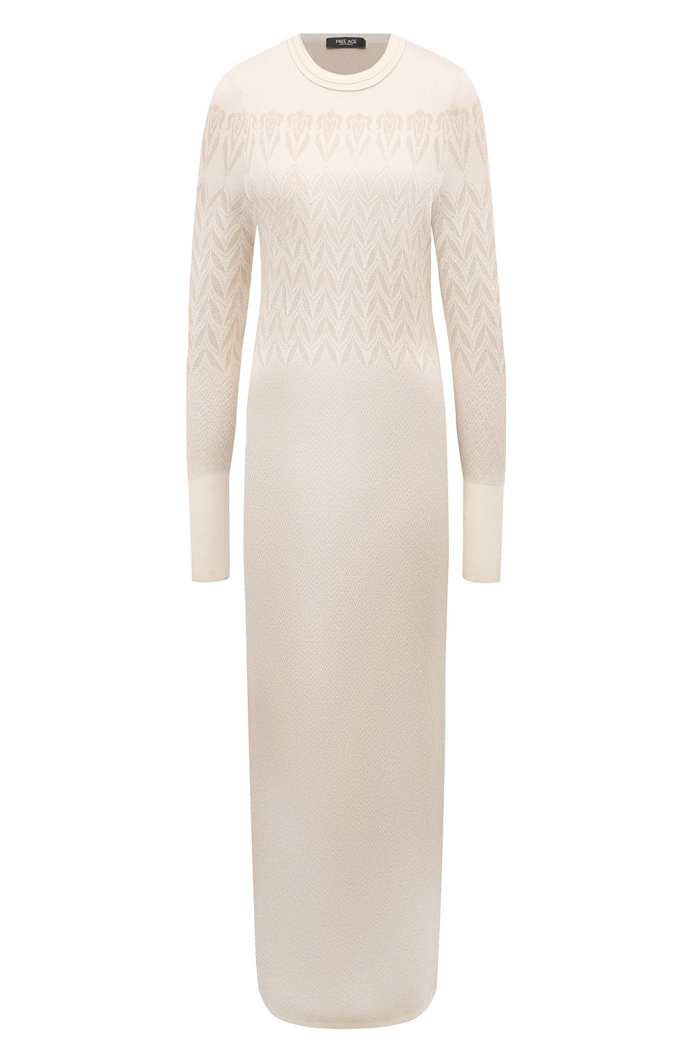 Платье из шелка и кашемира FREEAGE, арт. W25.DR116M.6039.101, фото 1