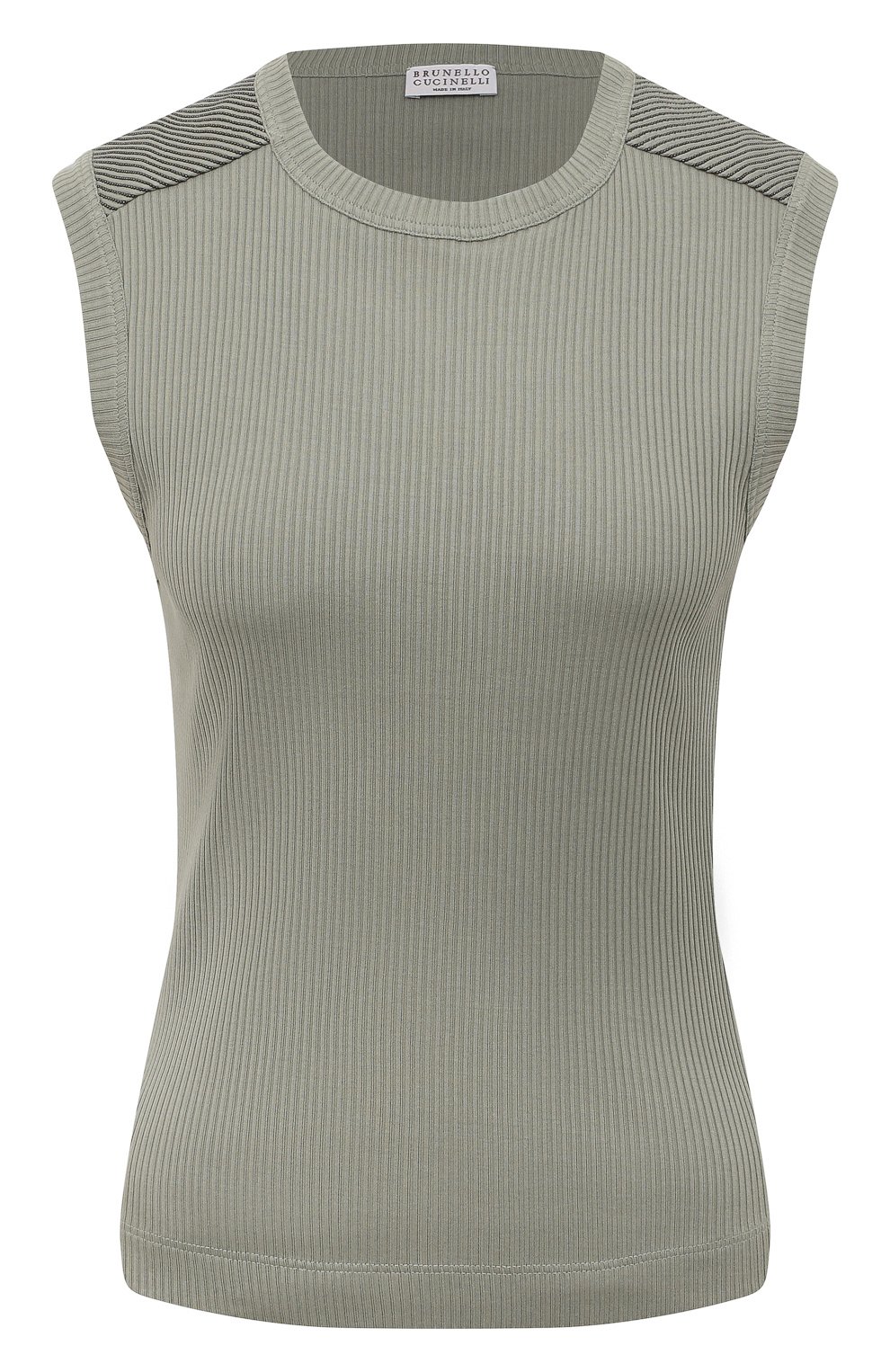 Хлопковый топ BRUNELLO CUCINELLI, арт. MH990BE410, фото 1