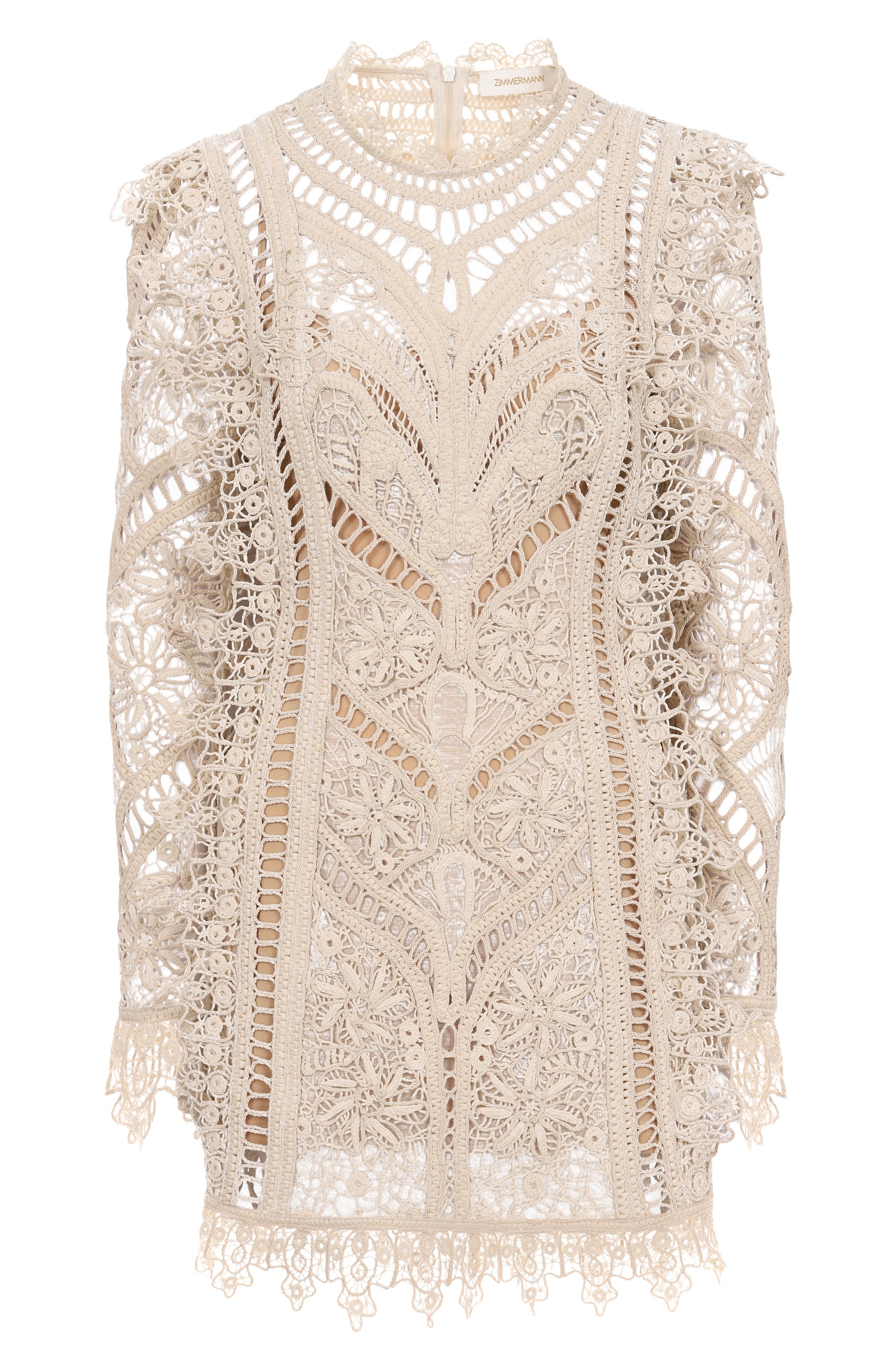 Платье из хлопка и вискоз�ы ZIMMERMANN, арт. 3133DS251, фото 1