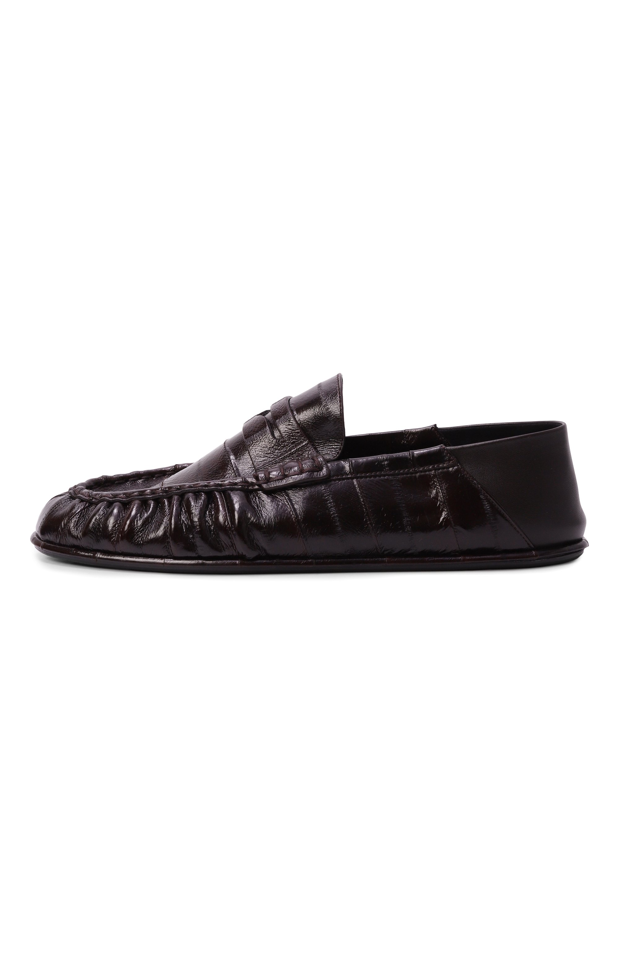 Кожаные пенни-лоферы le loafer SAINT LAURENT, арт. 800728/0WXAB, фото 4
