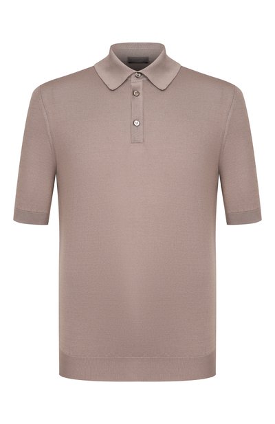 Мужская поло из хлопка и шелка MVST, арт. M26.CSM.K424/C0TT0N/SILK