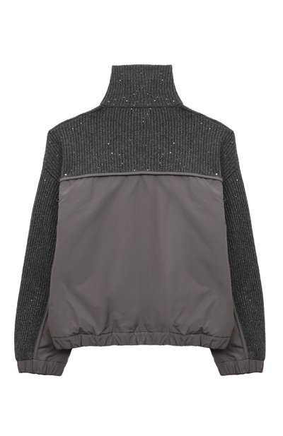 Куртка из кашемира и шерсти BRUNELLO CUCINELLI, арт. BBMMBD023C, фото 2