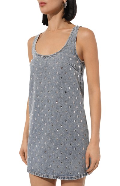 Джинсовое платье SELF-PORTRAIT, арт. PF24-842S-BL, фото 3