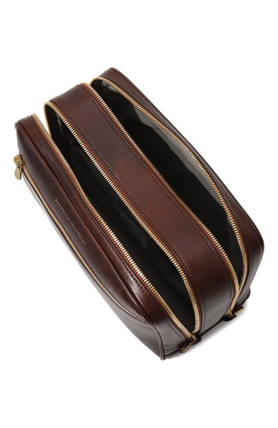 Кожаный несессер BRUNELLO CUCINELLI, арт. MWCIU202, фото 3