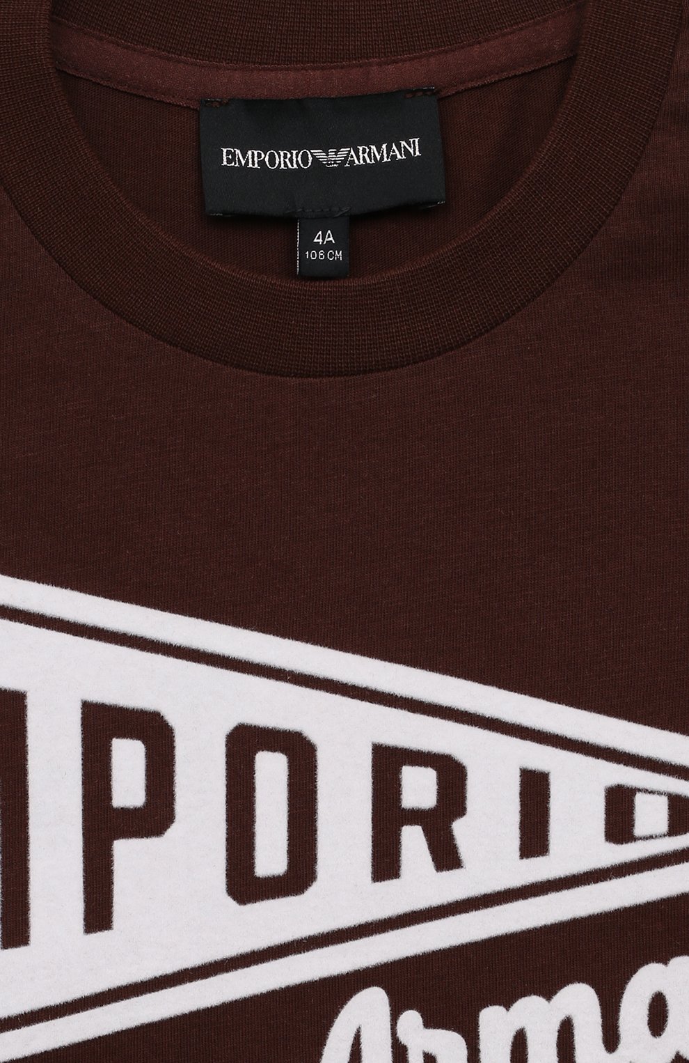 Хлопковая футболка EMPORIO ARMANI, арт. 6D4TJG/4J54Z, фото 3