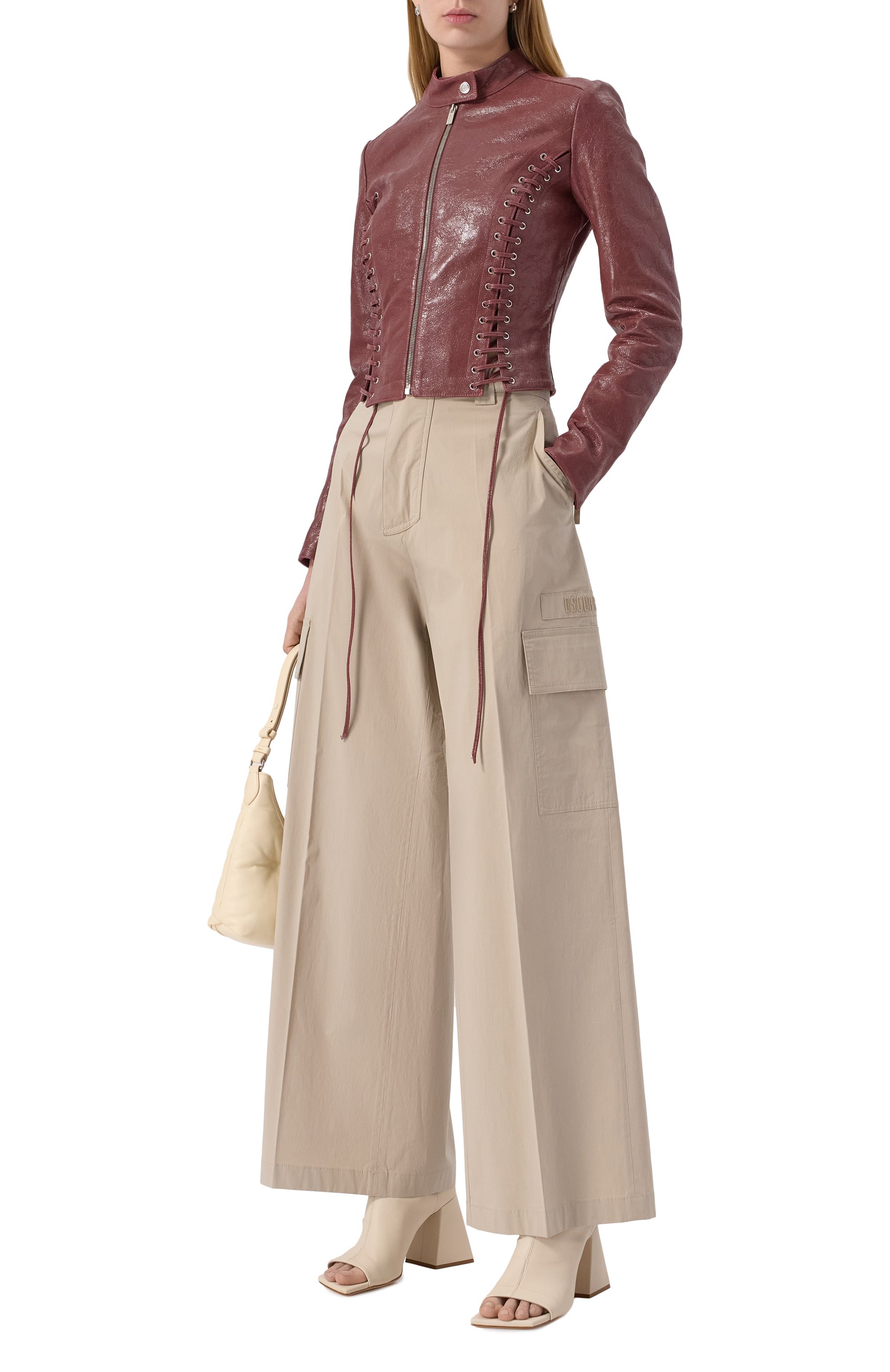 Хлопковые брюки-карго DSQUARED2, арт. S75KB0473/S53578, фото 2