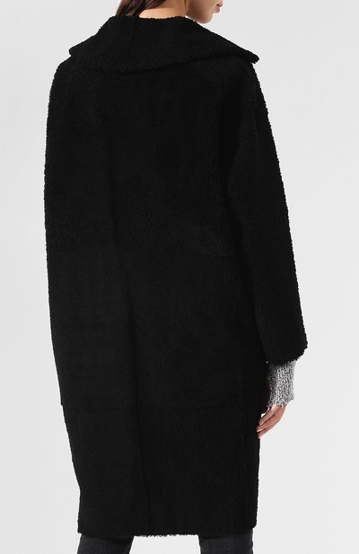 Двубортное пальто из овчины ANNE VEST, арт. AW18/01/203/01/C0ZE, фото 4