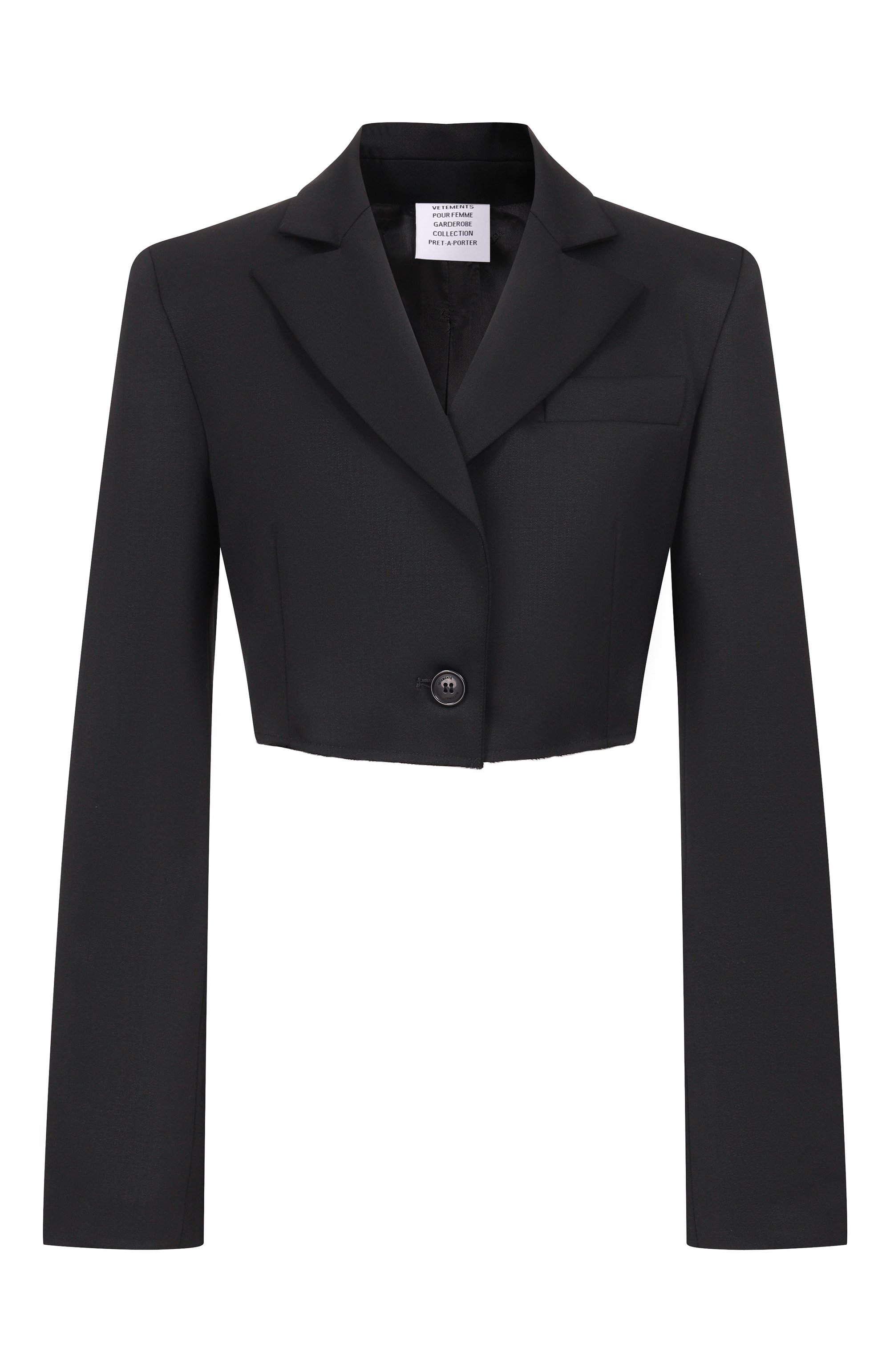 Шерстяной жа кет VETEMENTS, арт. WE76TJ362B/25025 W00L, фото 1