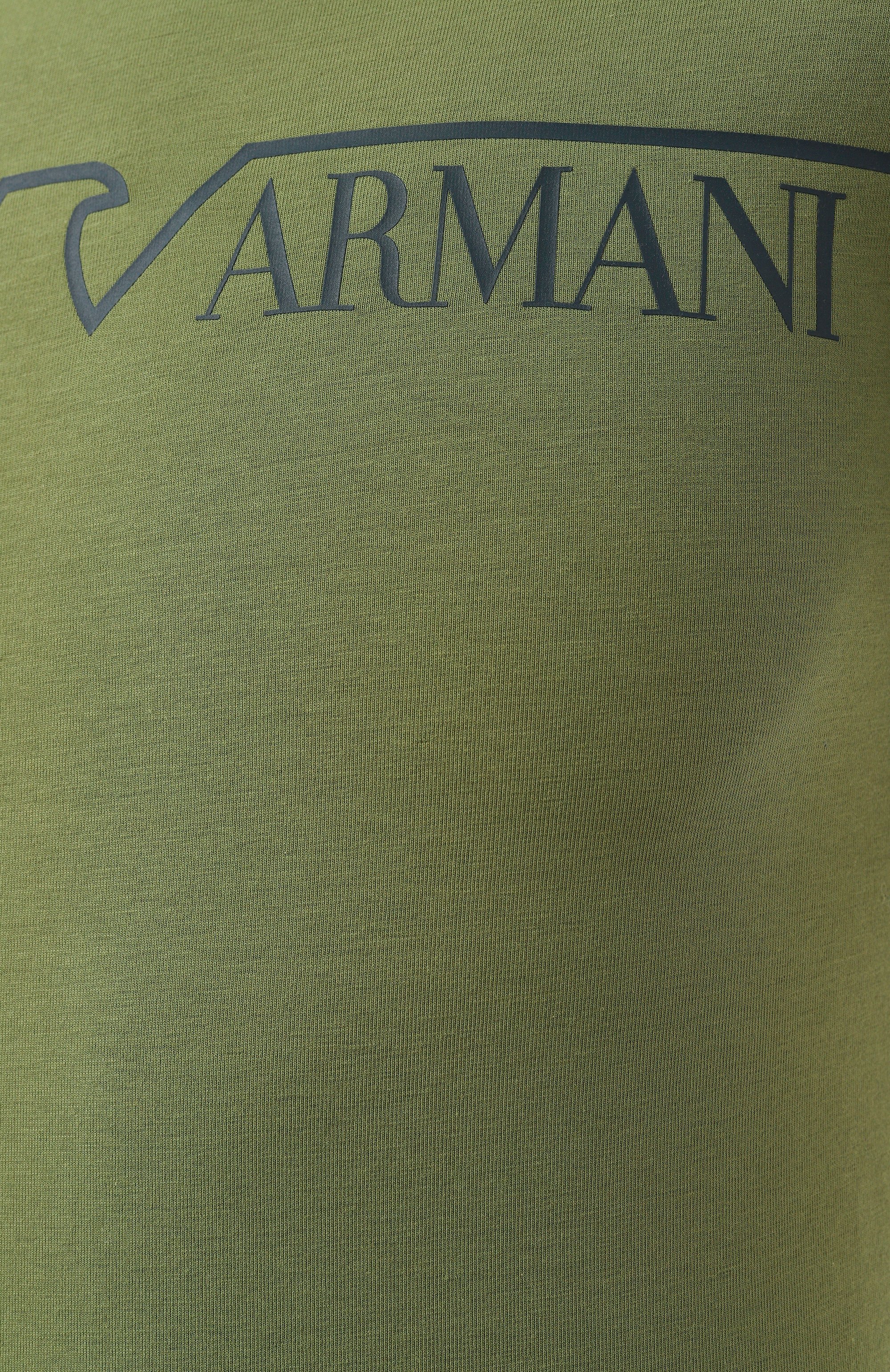 Хлопковая футболка EMPORIO ARMANI, арт. 111035/4F516, фото 6