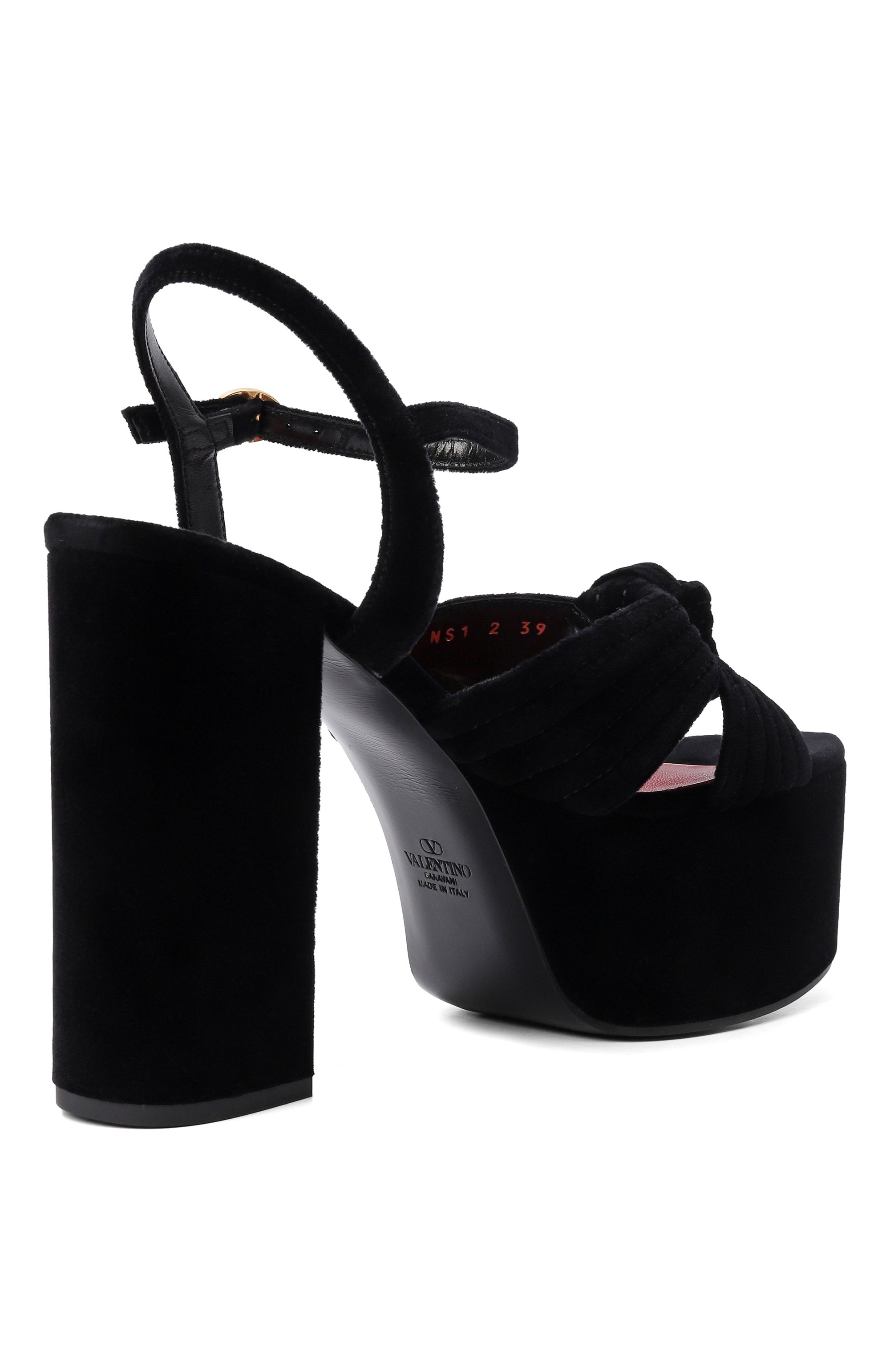 Бархатные босоножки crasher 125 VALENTINO, арт. 8W2S0NS1/WPJ, фото 5