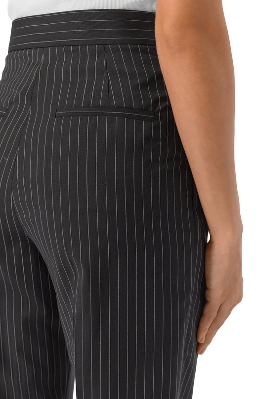 Шерстяные брюки Max Mara SESAM0 Чёрный  SESAM0 Фото 5