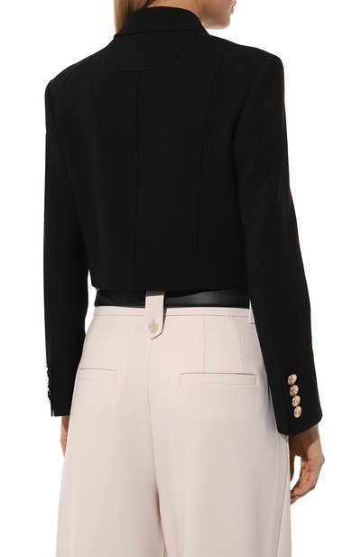 Жакет JUUN.J черного цвета по цене 94500 руб., арт. JW3111W015, фото 4 Жакет JUUN.J, арт. JW3111W015, фото 4