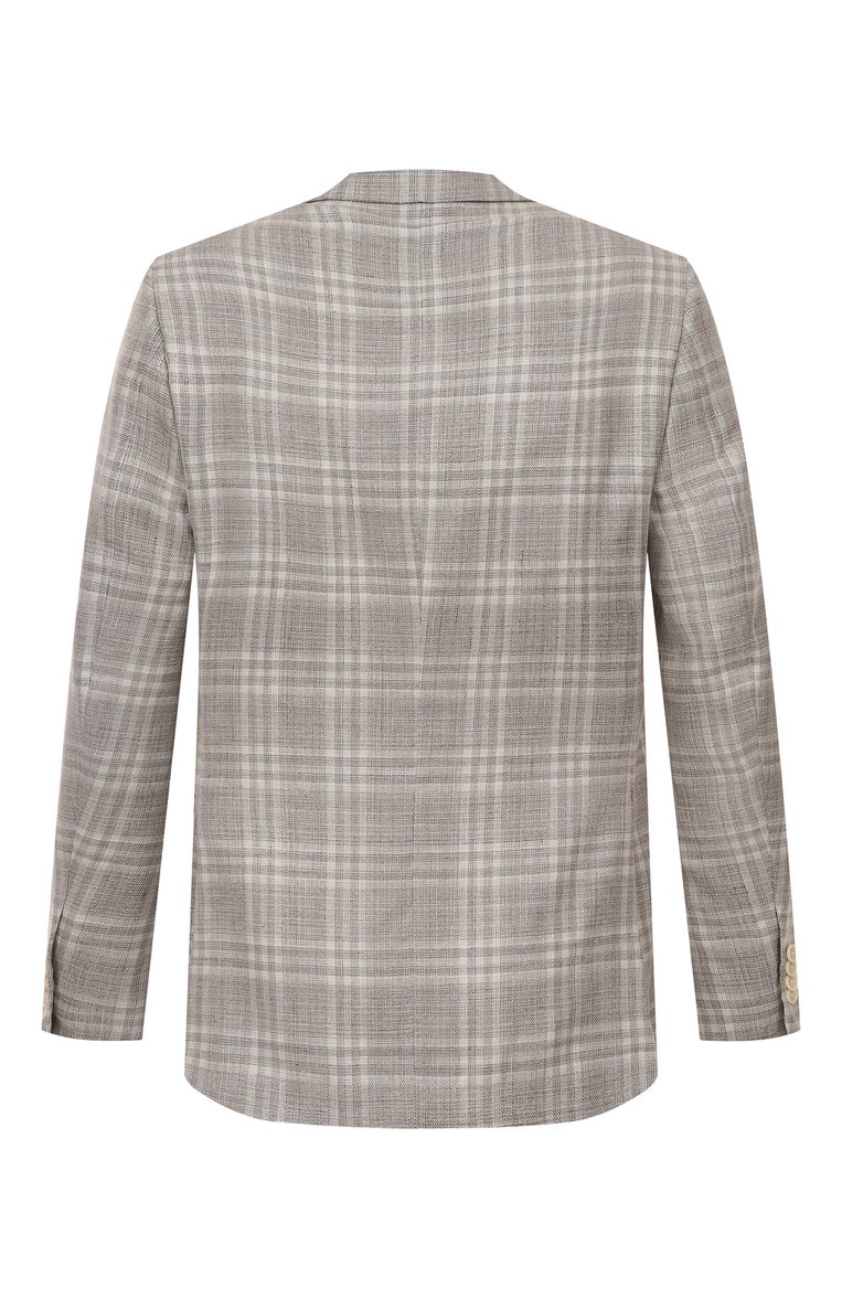 Пиджак из шерсти и шелка TOMBOLINI, арт. G564/ECLP, фото 2