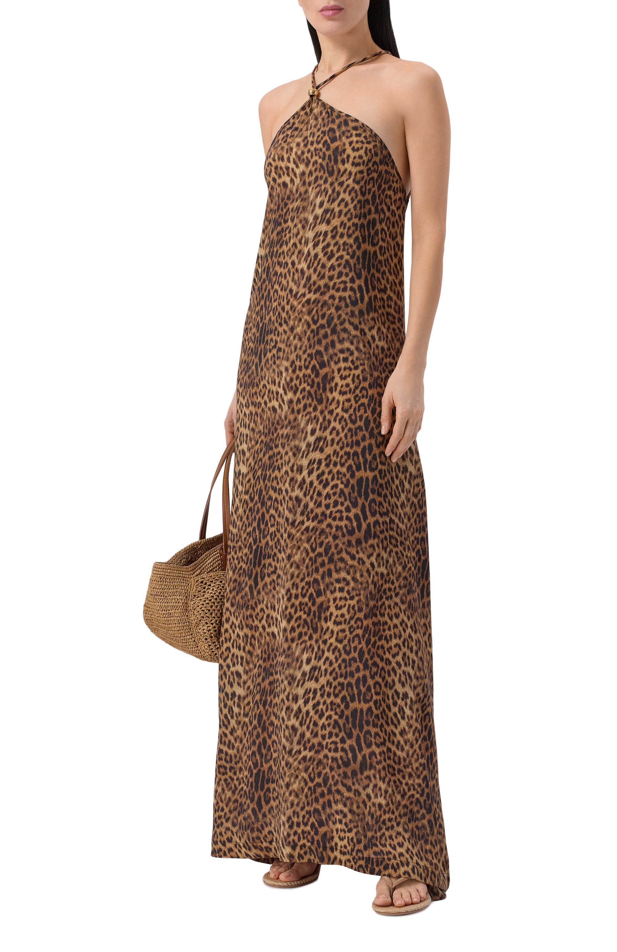 Платье из вискозы MELISSA ODABASH, арт. SAGE CR, фото 2