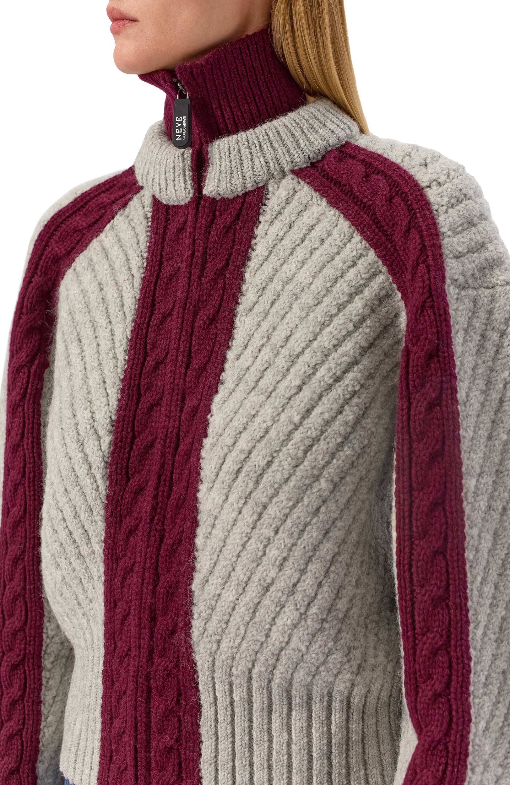 Шерстяной кардиган  GIORGIO ARMANI, арт. GW004356/AF29959, фото 5