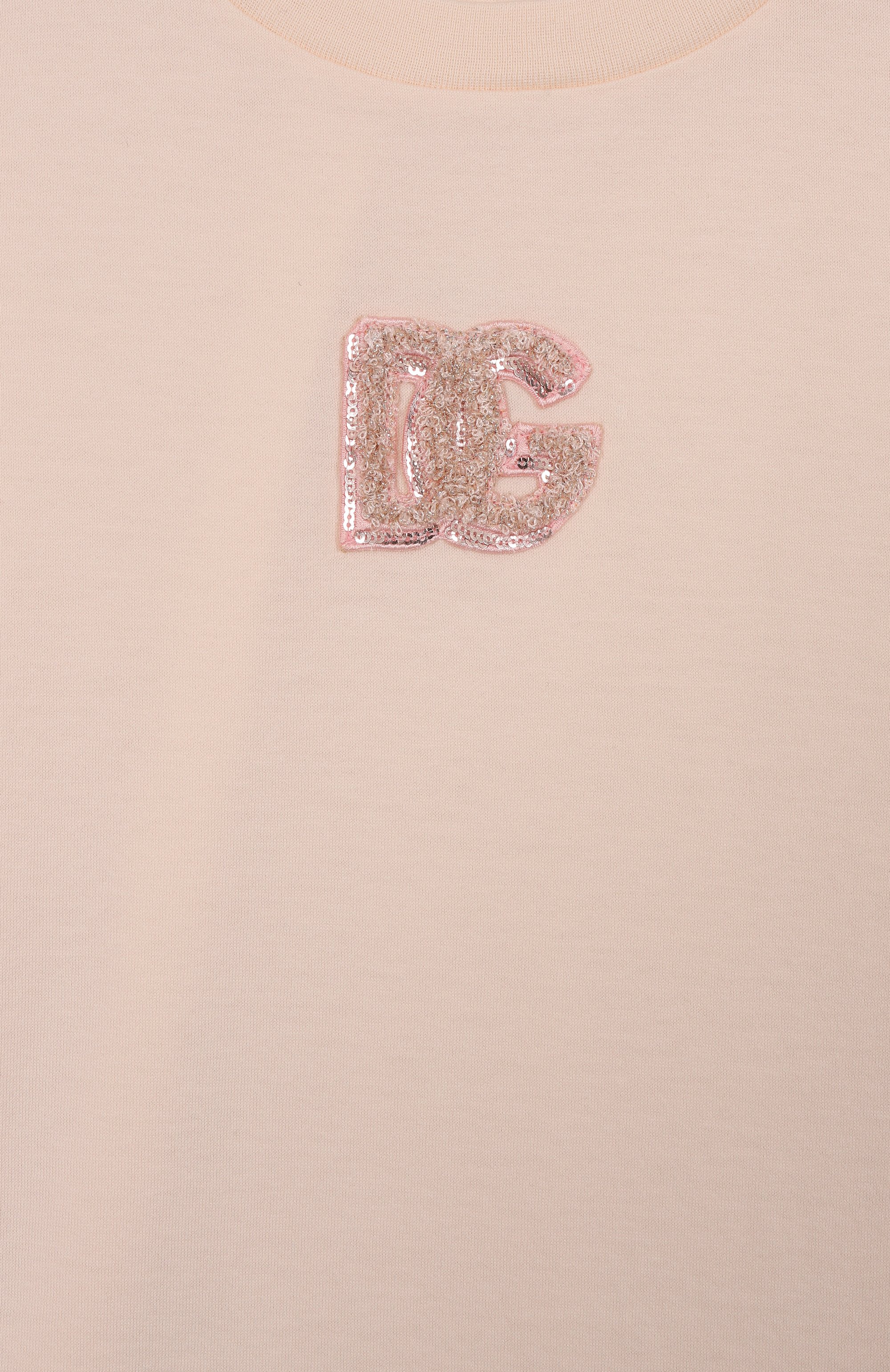 Хлопковая футболка DOLCE & GABBANA, арт. L5JTNK/G7PKU/10-12+, фото 3