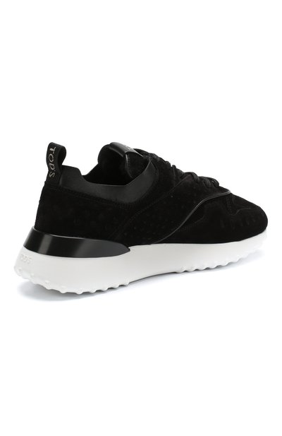 Замшевые кроссовки с внутренней отделкой из овчины TOD’S, арт. XXW80A0W592IRA, фото 4