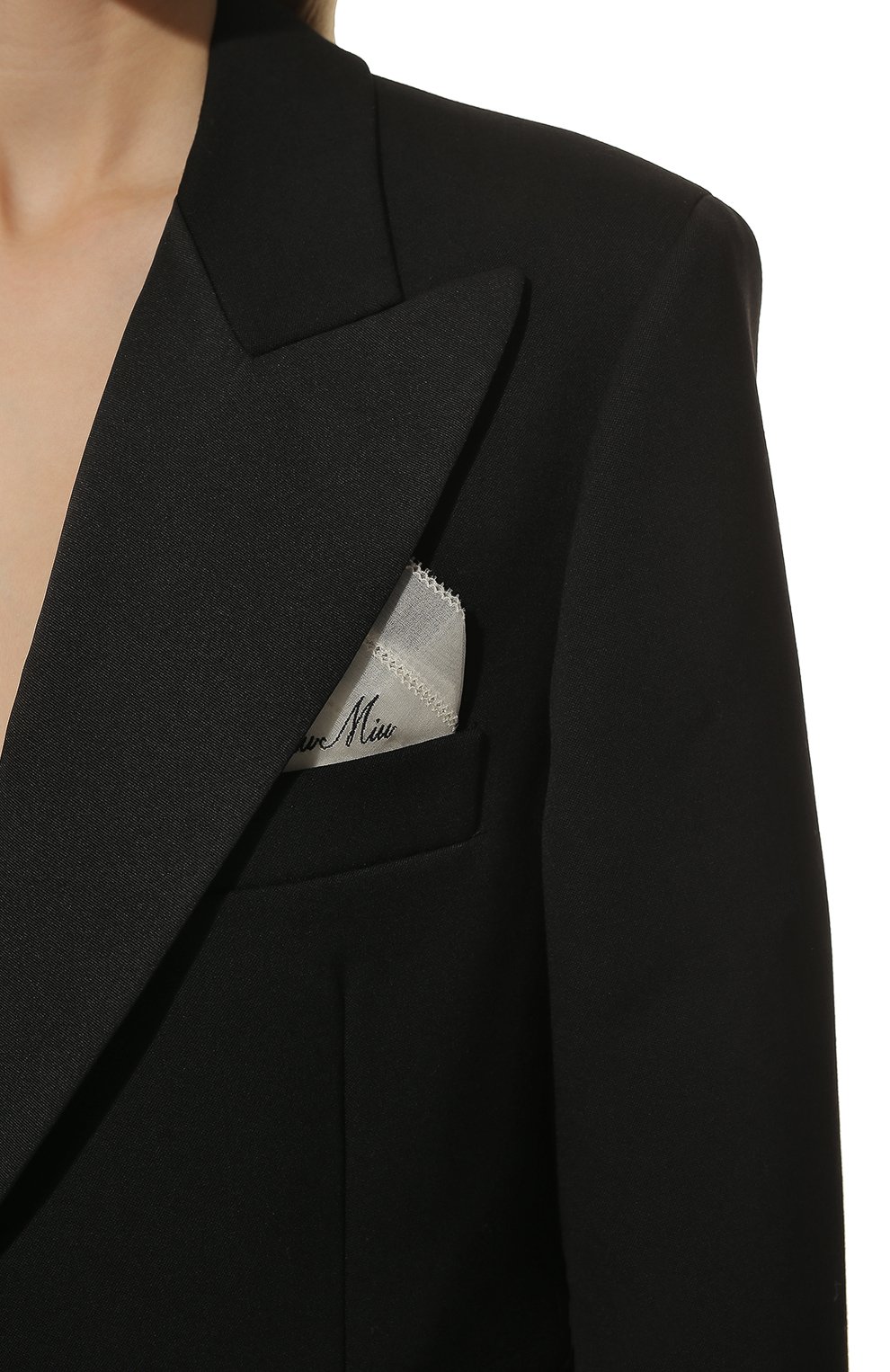 Шерстяной жакет MIU MIU, арт. MH1628-1R1-F0002, фото 5
