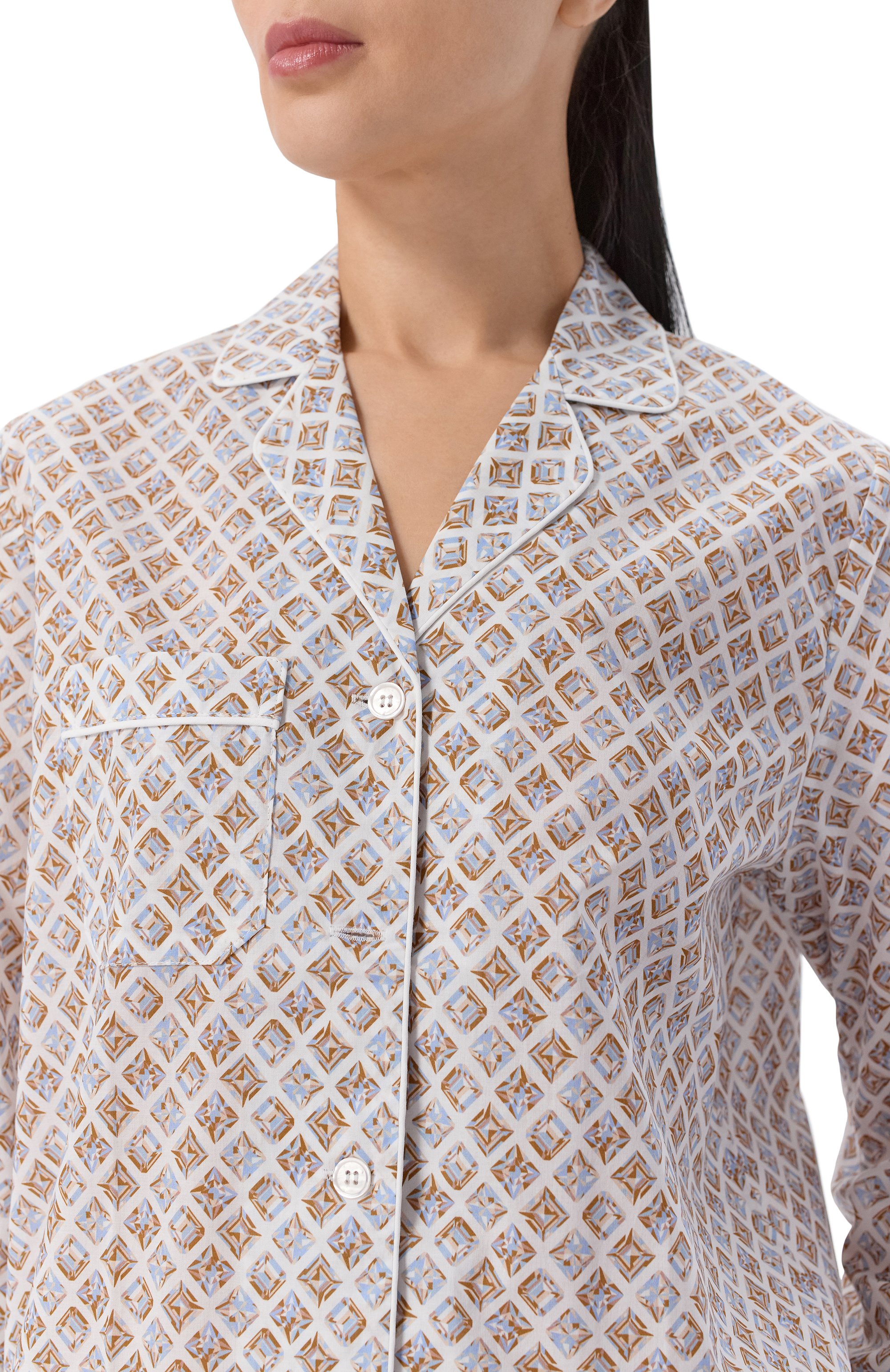 Хлопковая пижама DEREK ROSE, арт. 2012/LEDB091, фото 7