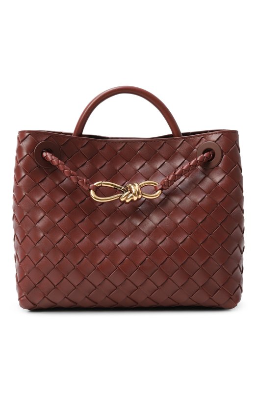 Сумка Andiamo small Bottega Veneta 766014/VCPP1 Коричневый 766014/VCPP1