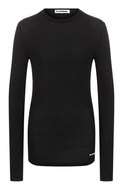 Женская хлопковый лонгслив JIL SANDER, арт. J40GC0145/J45031
