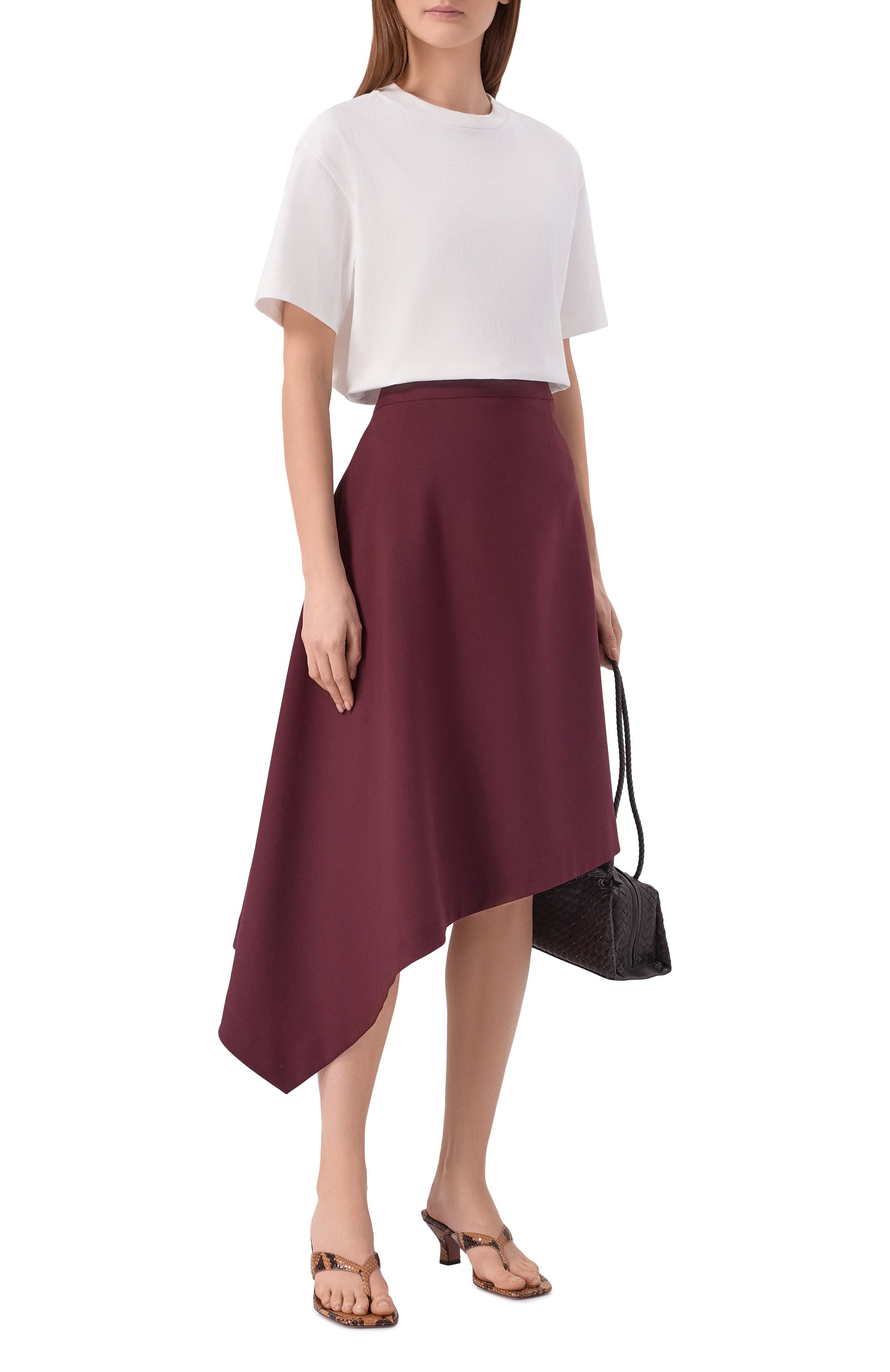 Хлопковая футболка BOTTEGA VENETA, арт. 864222/V6F40, фото 2