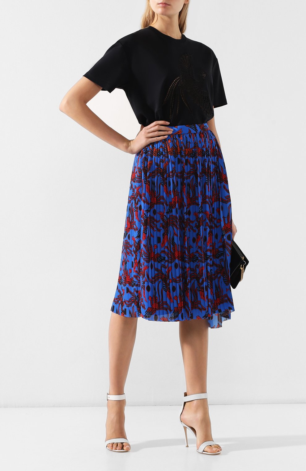 Плиссированная юбка KENZO, арт. 2JU10055K, фото 2