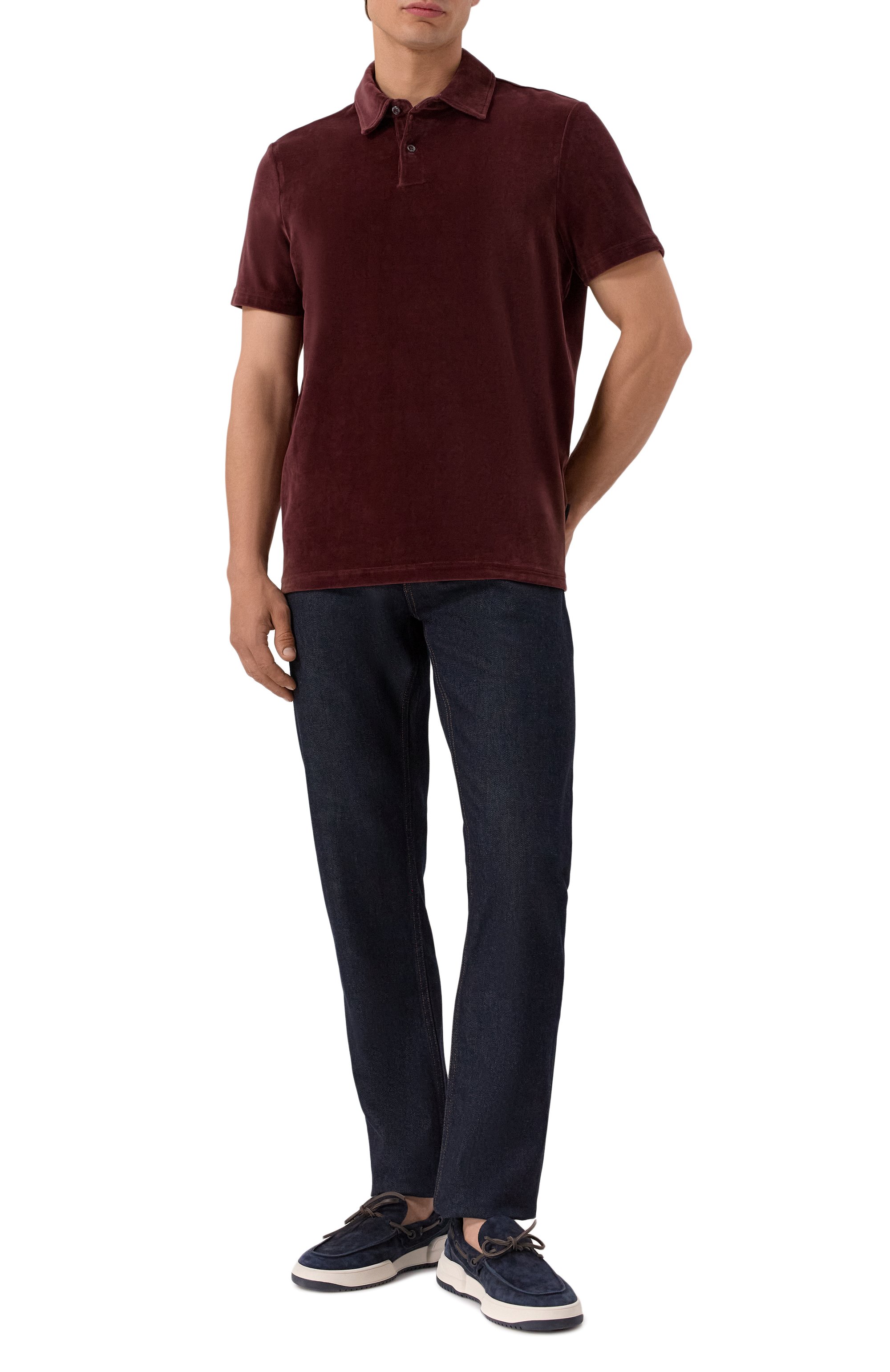 Бархатное поло BOGNER, арт. 58119913, фото 2