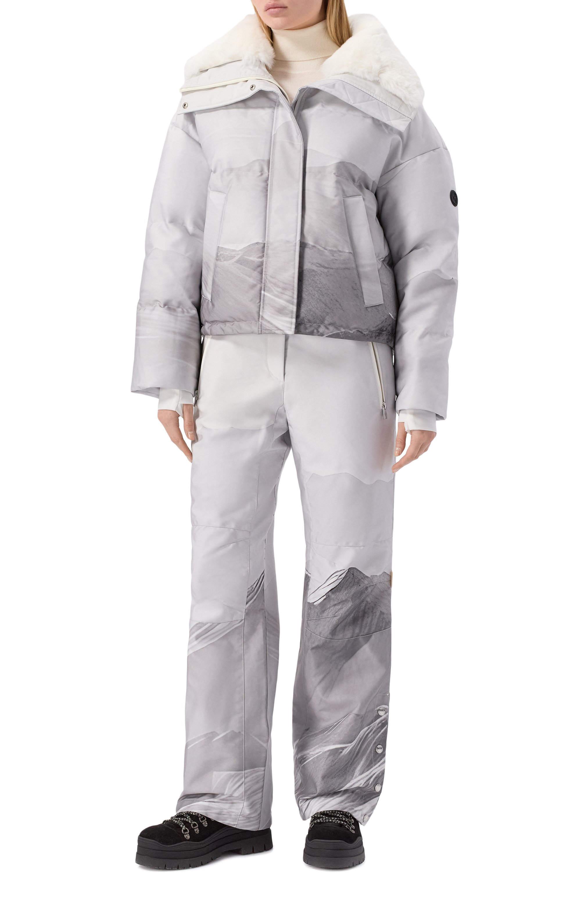 Утепленные брюки YVES SALOMON, арт. 25WKP008XXM20W, фото 2