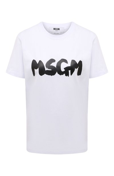 Хлопковая футболка MSGM, арт. 3441MDM203 237002, фото 1