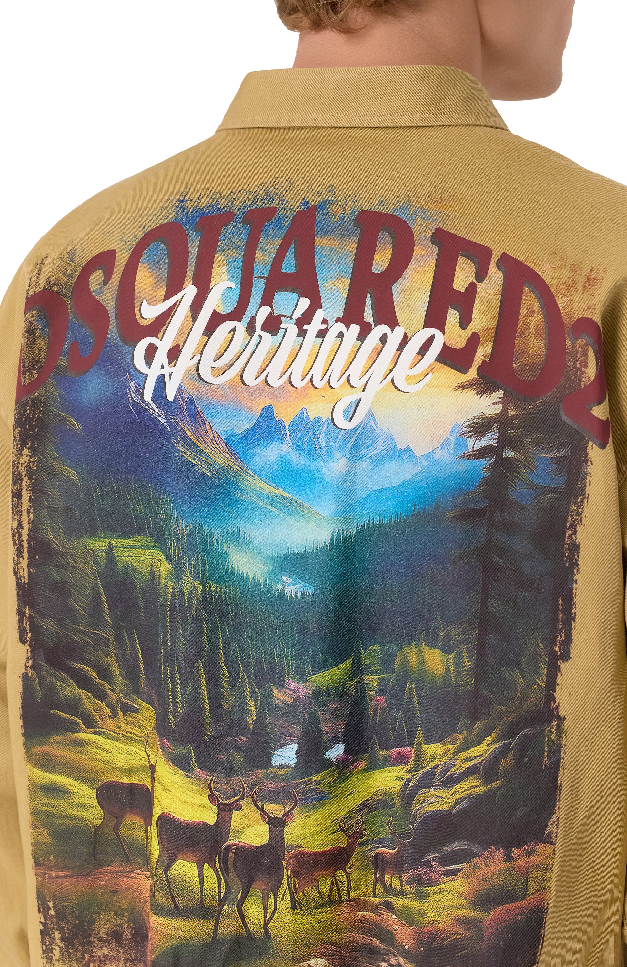 Хлопковая рубашка DSQUARED2, арт. S74DM0954/D35305, фото 5