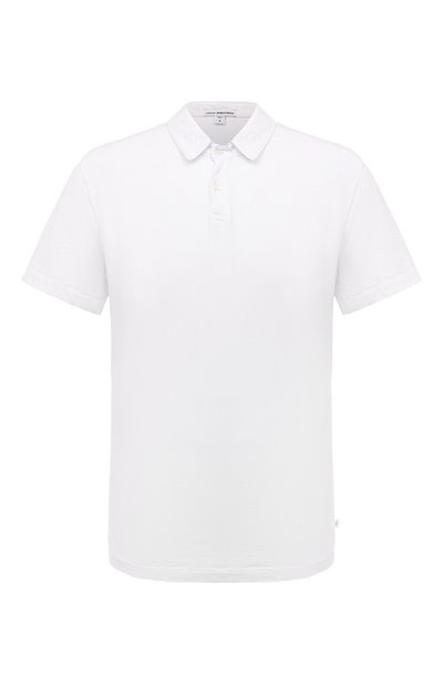 Мужское хлопковое поло JAMES PERSE, арт. MSX3337/WHT