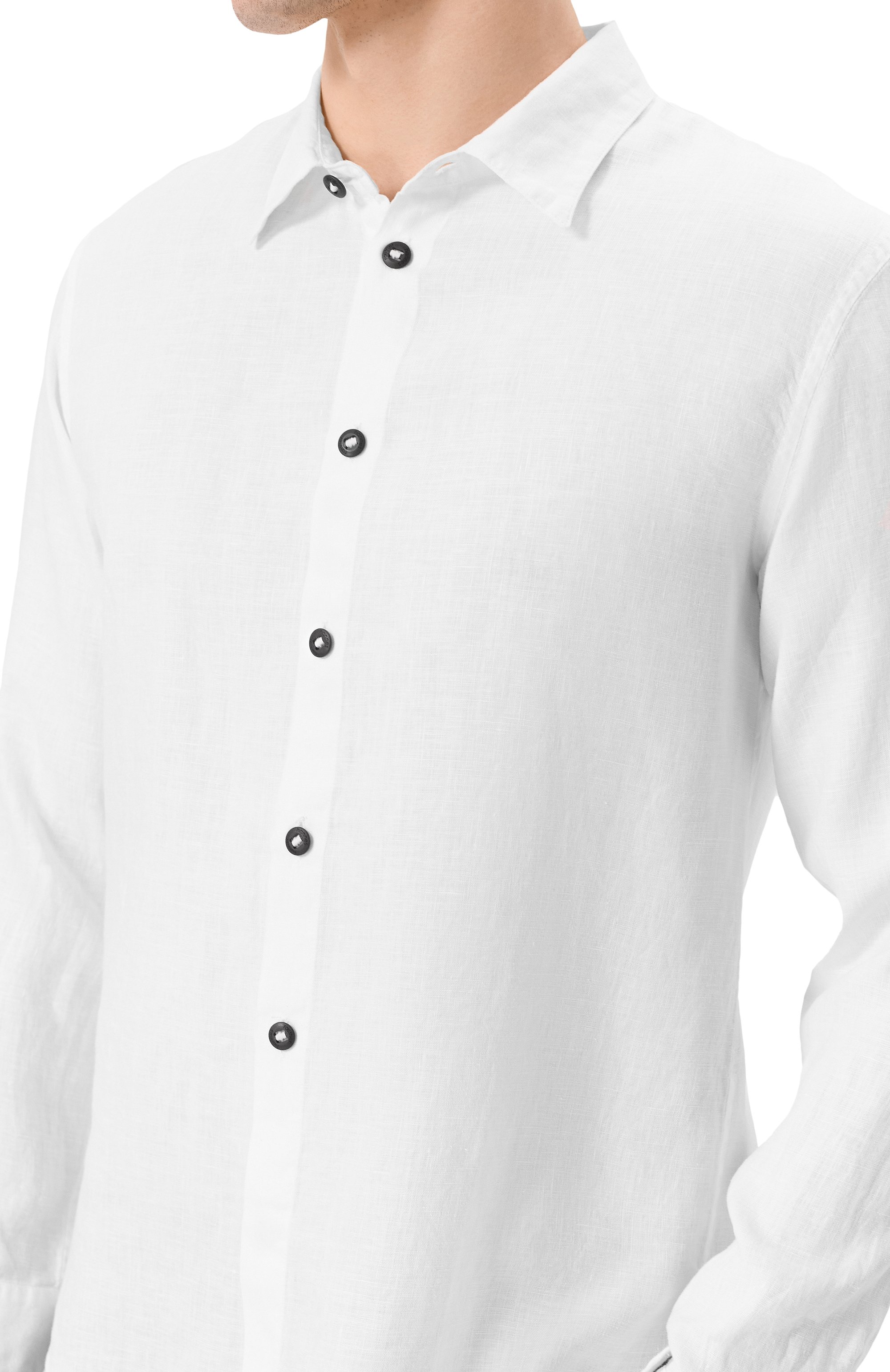 Льняная рубашка HANNES ROETHER, арт. ER290.601/, фото 5